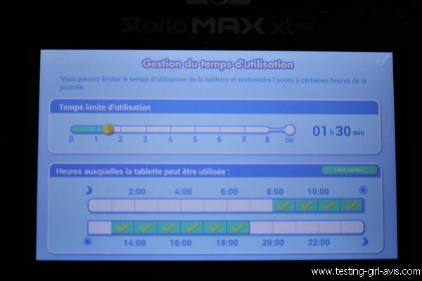 Tablette Storio Max XL 2.0 de VTECH - Les Avis de Testing-Girl