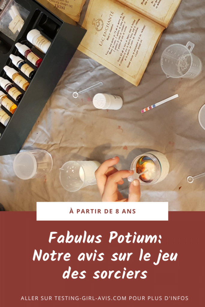 Devenir apprenti sorcier avec Fabulus Potium - Jeux Dujardin - Maman et sa  chipie