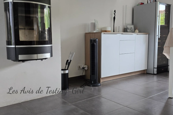 Commandes du ventilateur Honeywell avec vitesses et minuterie